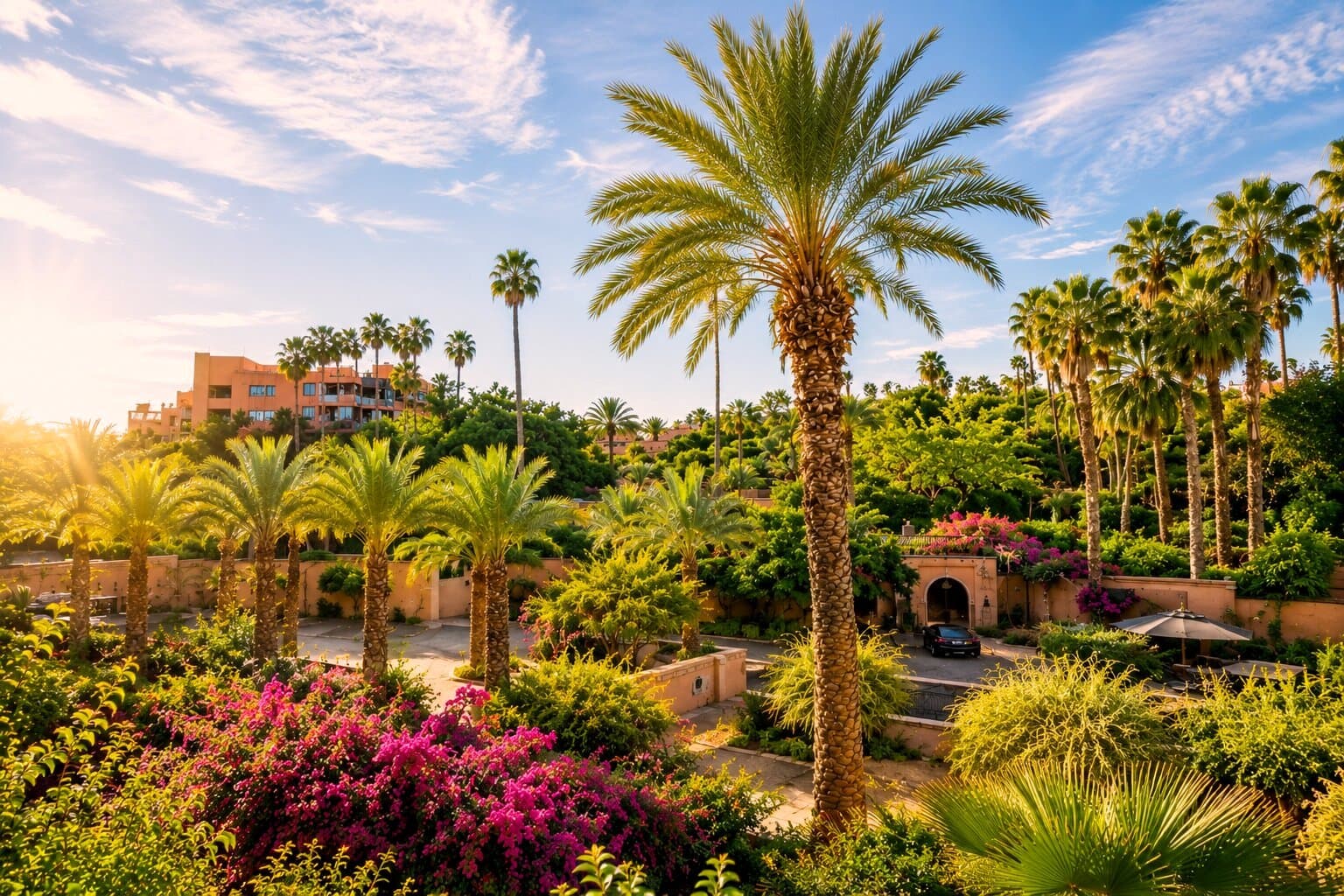 Majorelle Balcony — Nomad Living Marrakech
